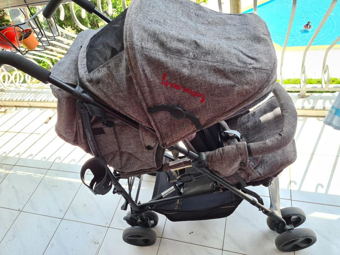 Kinderwagon double stroller