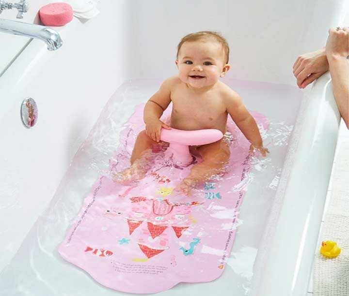 Kushies aqua 2025 splash bath mat