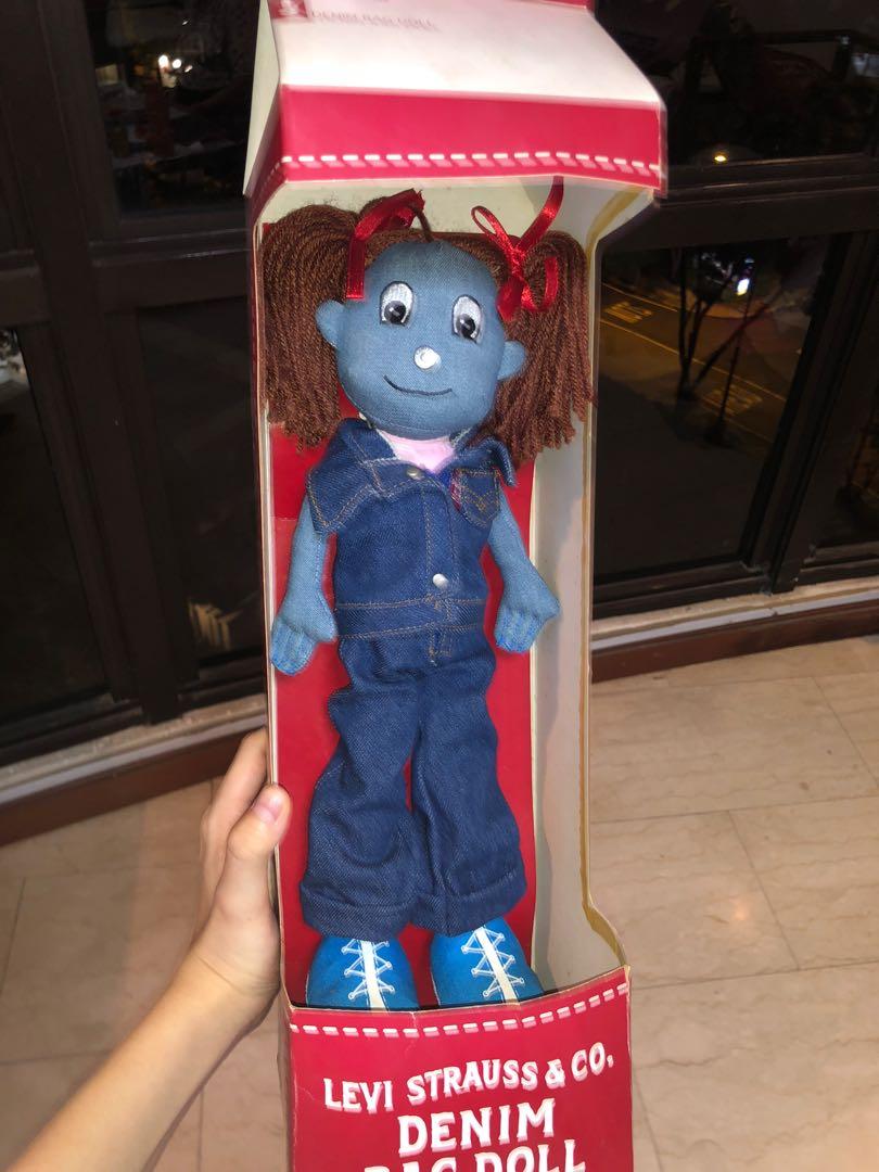 Levi Strauss denim rag doll, Hobbies & Toys, Memorabilia & Collectibles ...
