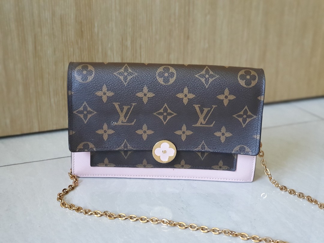 Louis Vuitton 2021-22FW Flore chain wallet (M69579)