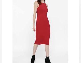 Love, bonito midi red dress