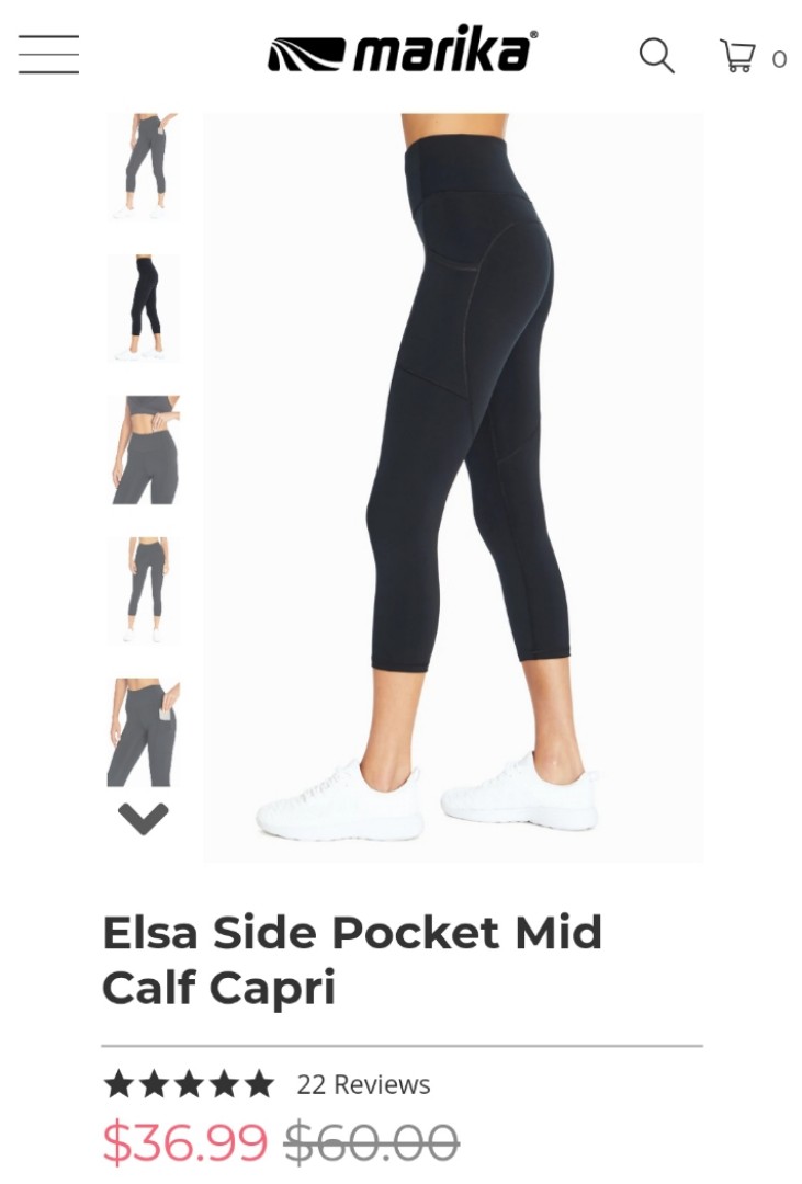 Marika Pockets Active Pants, Tights & Leggings | Mercari