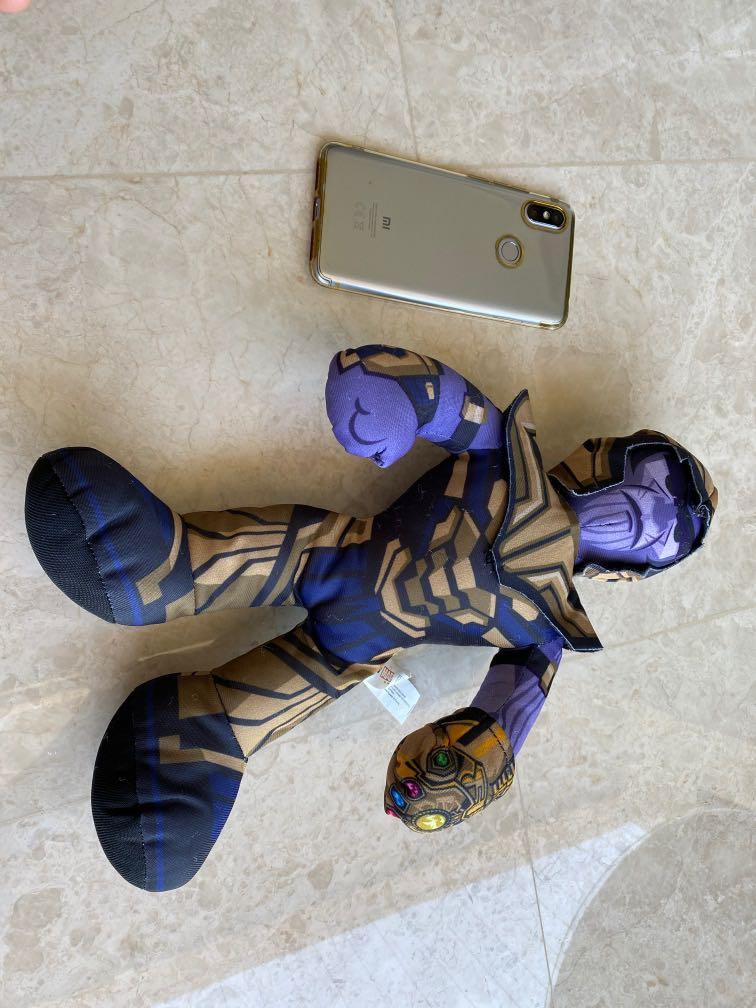 Marvel avengers Thanos Infinity Gauntlet soft toy for CHEAP SALE