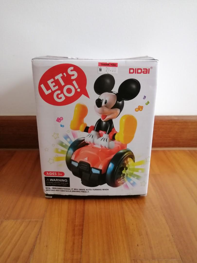 Mickey mouse balance cartoon car, Hobbies & Toys, Toys & Games on Carousell
