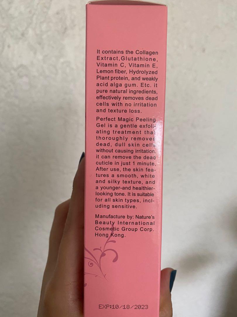 nature beauty collagen and glutathione perfect magic peeling cream Best  Selling!! Glutathione with Aloe Vera