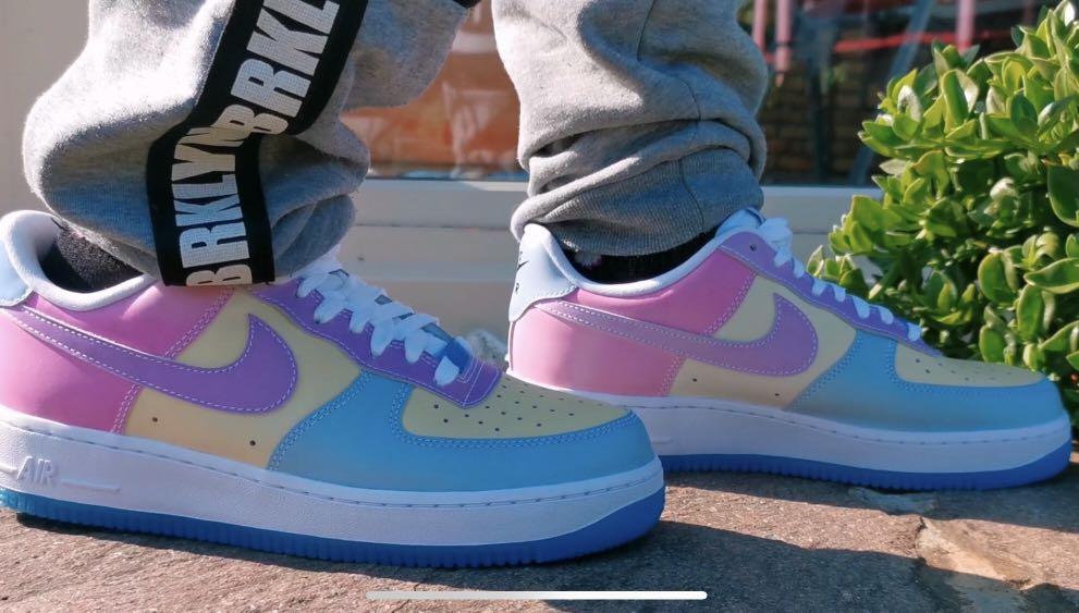 Nike Air Force 1 07 LX UV Reactive Photochromic Colour Changing