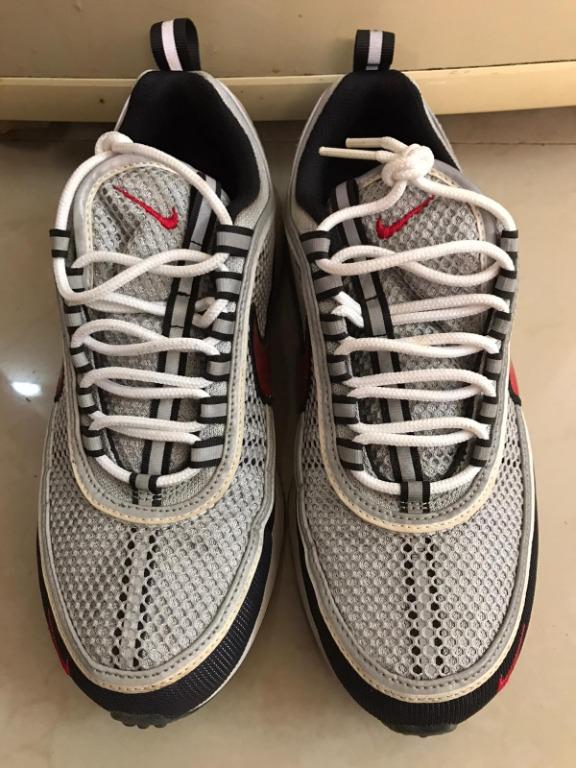 Nike Air Zoom Spiridon OG Black Sport Red US 7