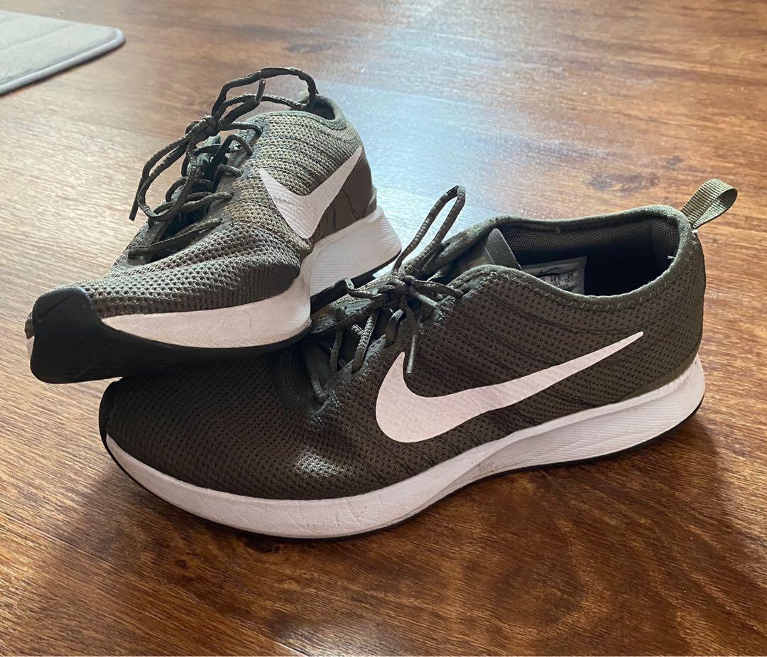 Nike Olive Green Dualtone Racer Men s Fashion Footwear Sneakers on Carousell