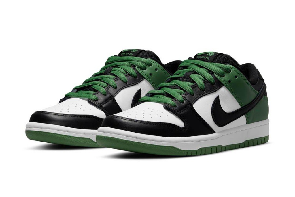 Nike dunk low pro sb classic green clearance