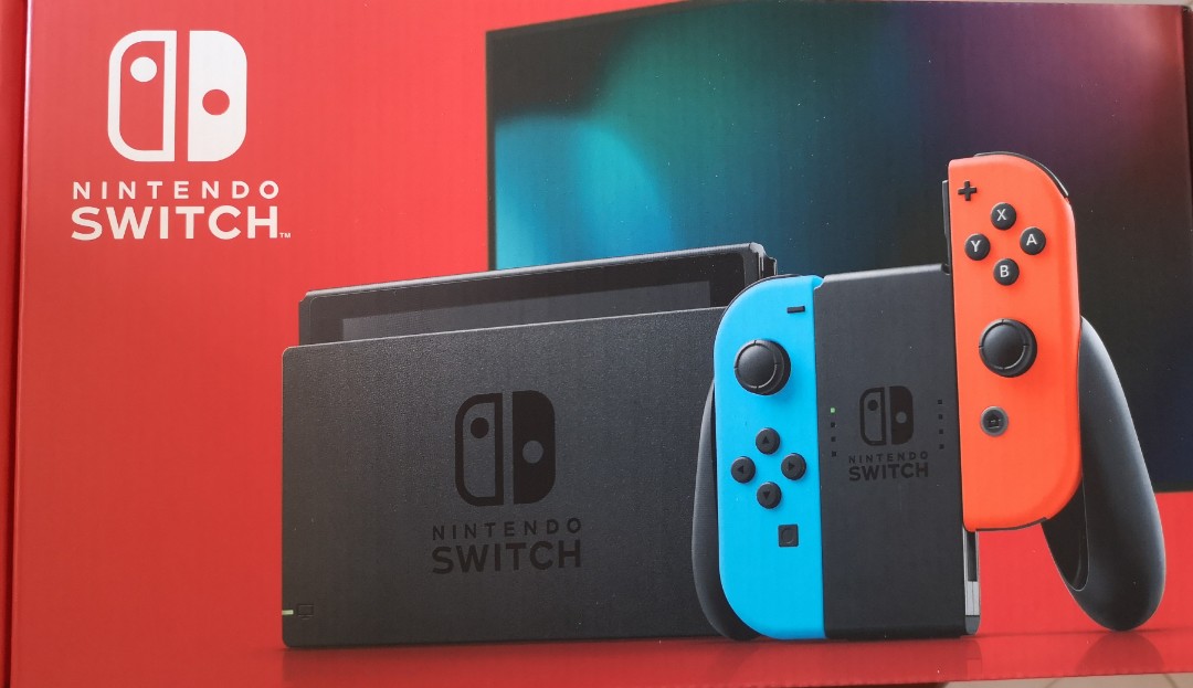 Nintendo Switch Console (Gen 2 Latest Model), Video Gaming, Video Game