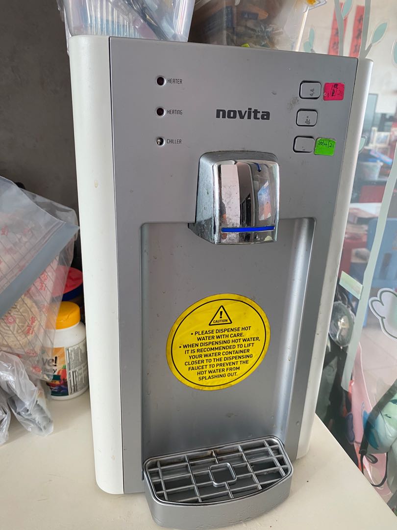 Novita hot & cold water dispenser NP3301, TV & Home Appliances, Kitchen