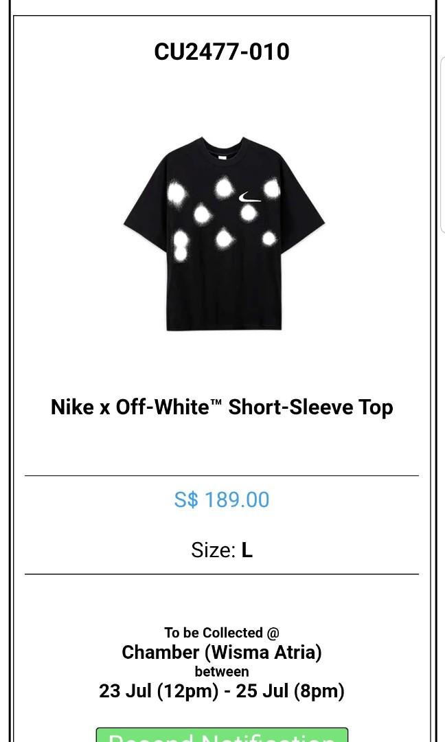 off white x nike shirt Men s Fashion Tops Sets Tshirts Polo