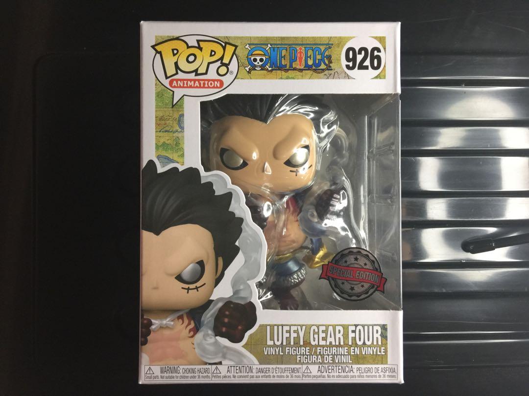 One Piece Luffy 4th Gear Metallic Funko Pop Hobbies Toys Toys Games On Carousell