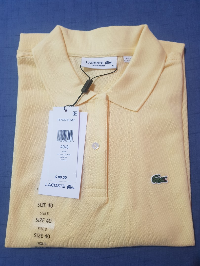 Lacoste Polo for women, Men's Fashion, Tops & Sets, Tshirts & Polo Shirts on Carousell