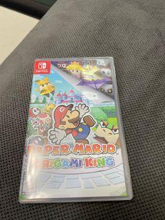 Paper Mario origami king switch