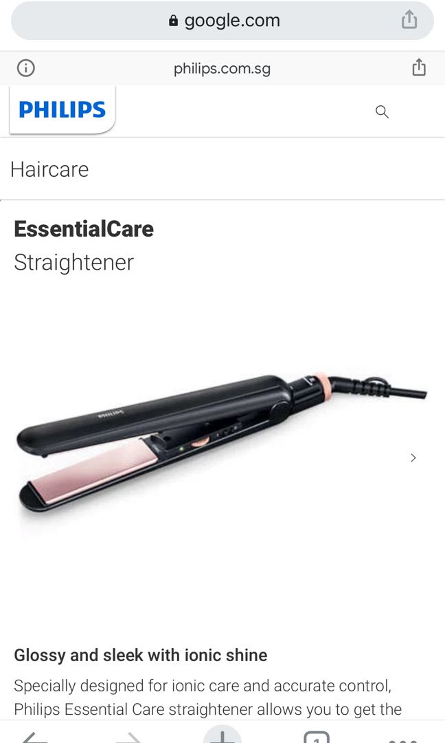 Philips Hair Straightener HP8324 Beauty Personal Care Hair on Carousell