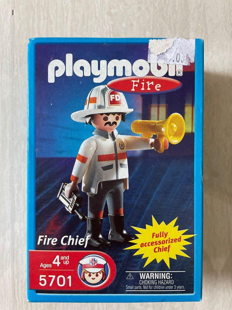 Playmobil fire best sale chief