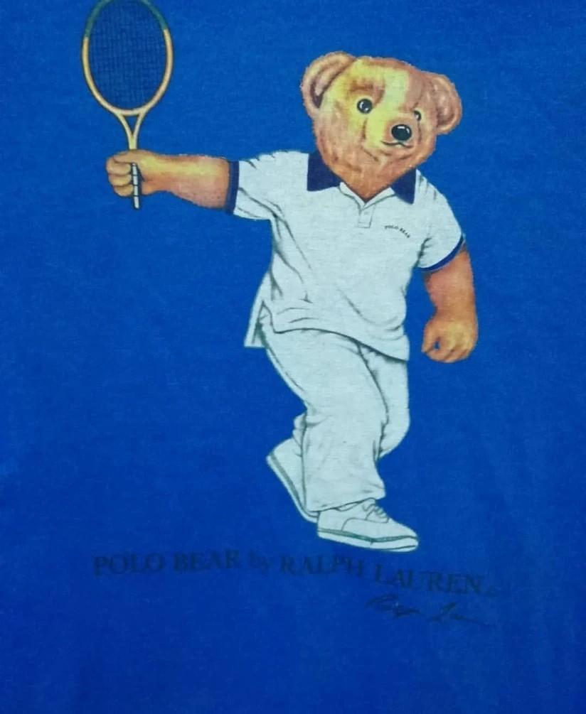 Polo bear on sale tennis t shirt