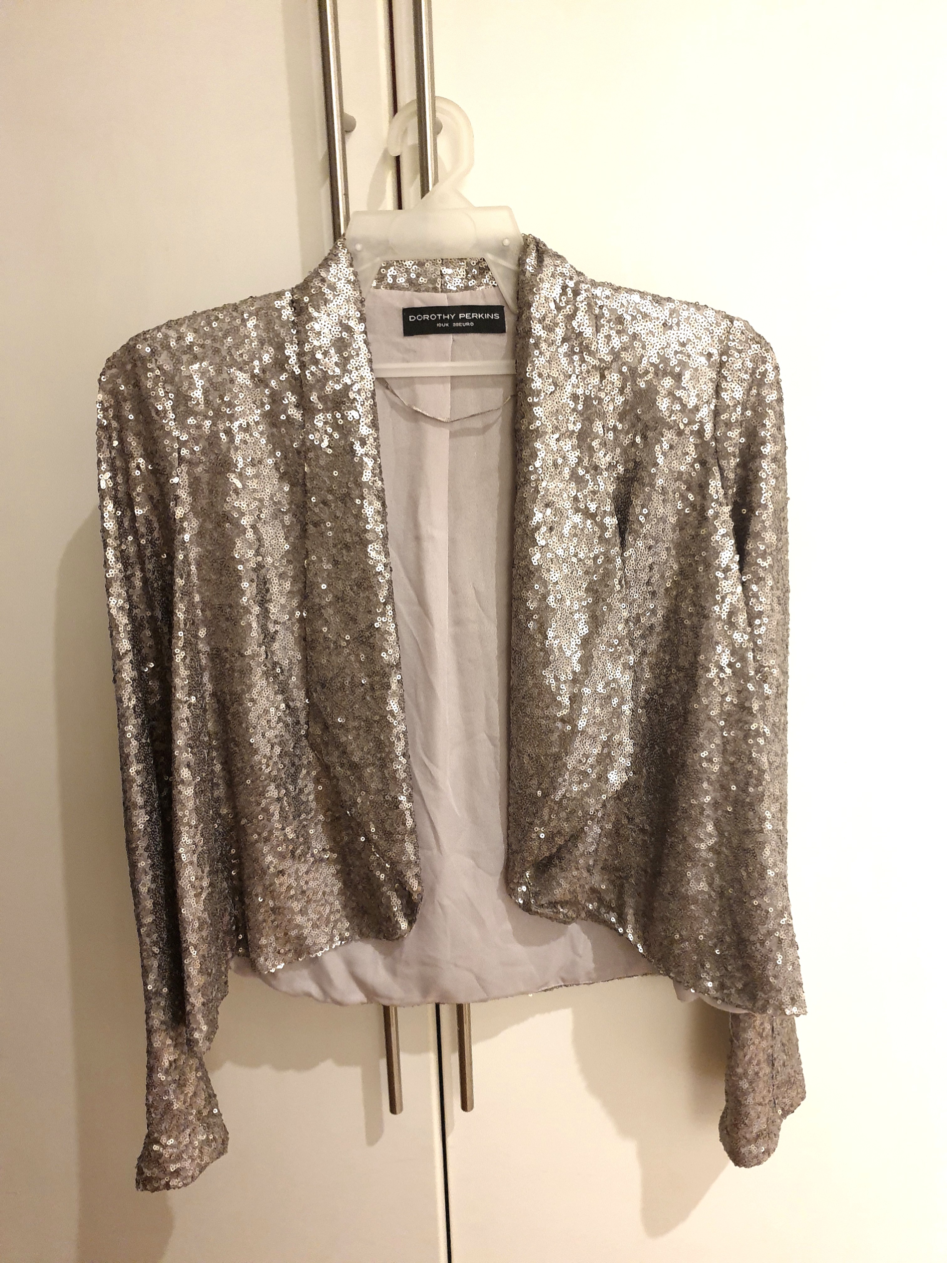 dorothy perkins sequin jacket