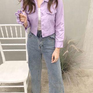 Purple pocket top