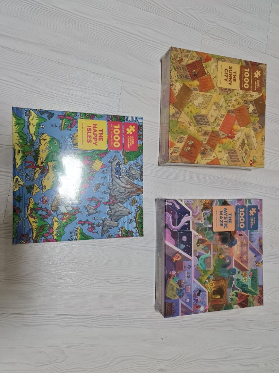 Puzzles from Magic Puzzle Company Highest Funded Kickstarter (Used