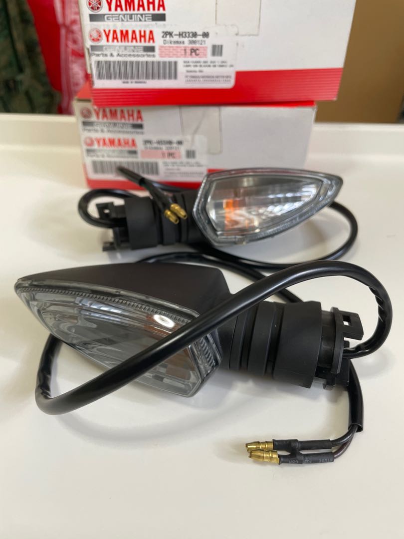 R15 V3 Genuine Yamaha Signal Lights (Both sides), Motorcycles, Motorcycle Accessories on Carousell