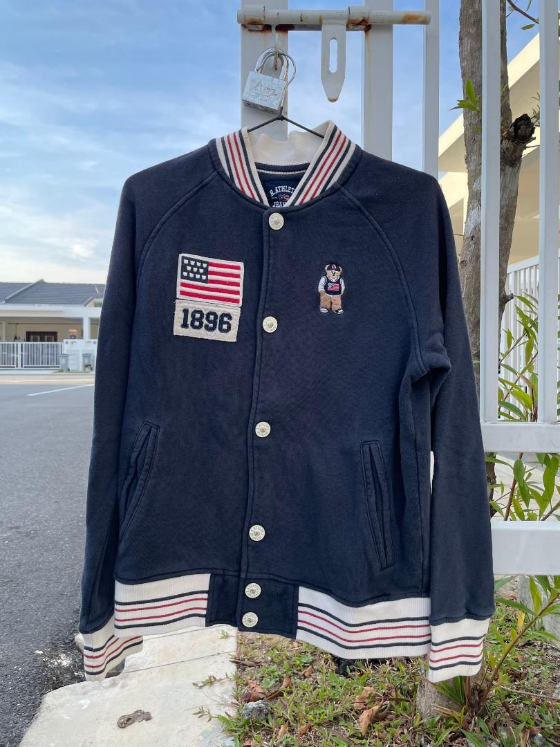 ORIGINAL R. Athletic Jeans Varsity Jacket, Men's Fashion, Tops u0026 Sets,  Hoodies on Carousell