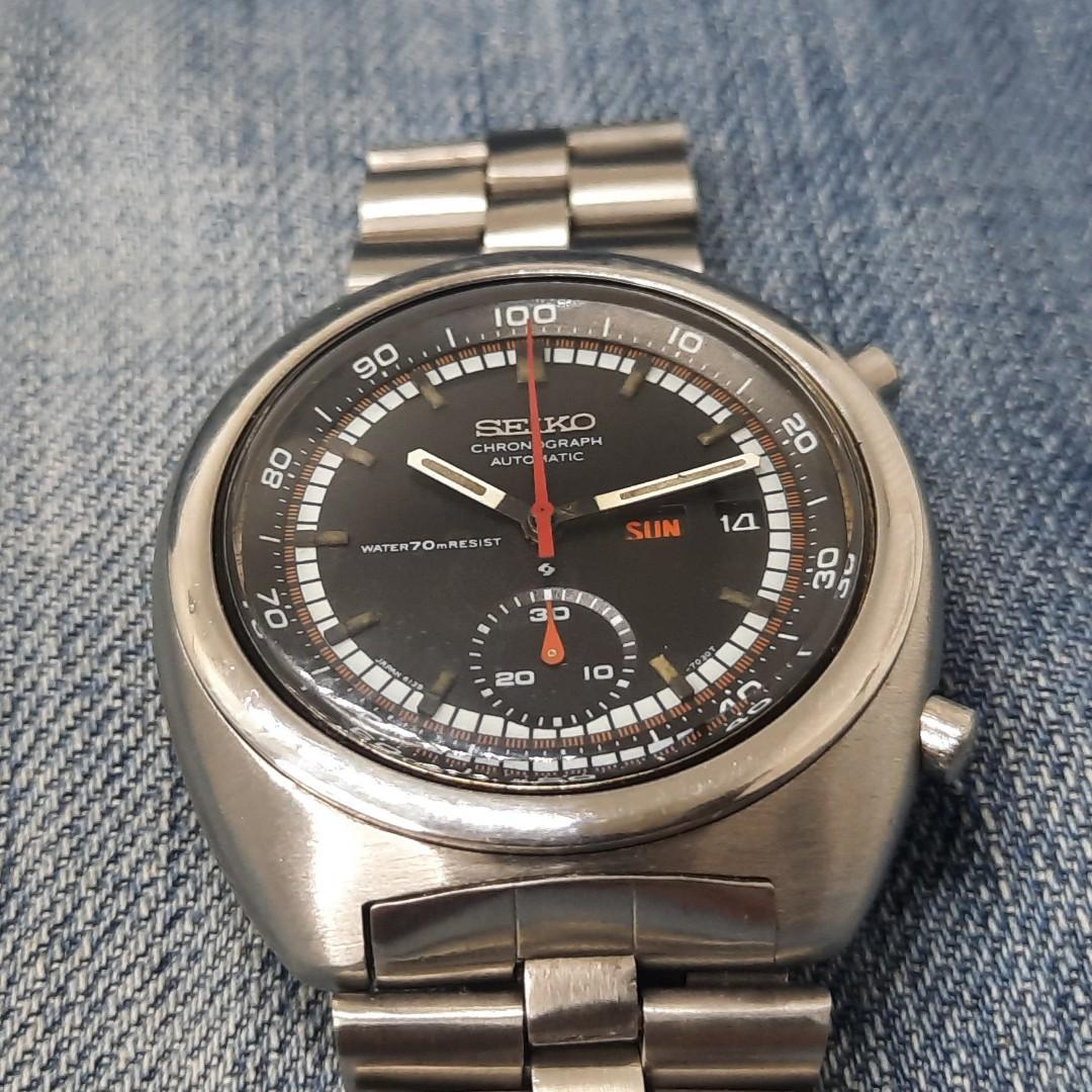 Rare Vintage Seiko 6139-7000 Chronograph Automatic Men's Watch, Men's  Fashion, Watches & Accessories, Watches on Carousell