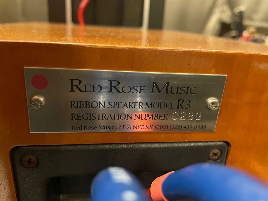 Red Rose Music R3 Bookshelf Speakers With Foundation Stands Audio Soundbars Speakers Amplifiers On Carousell