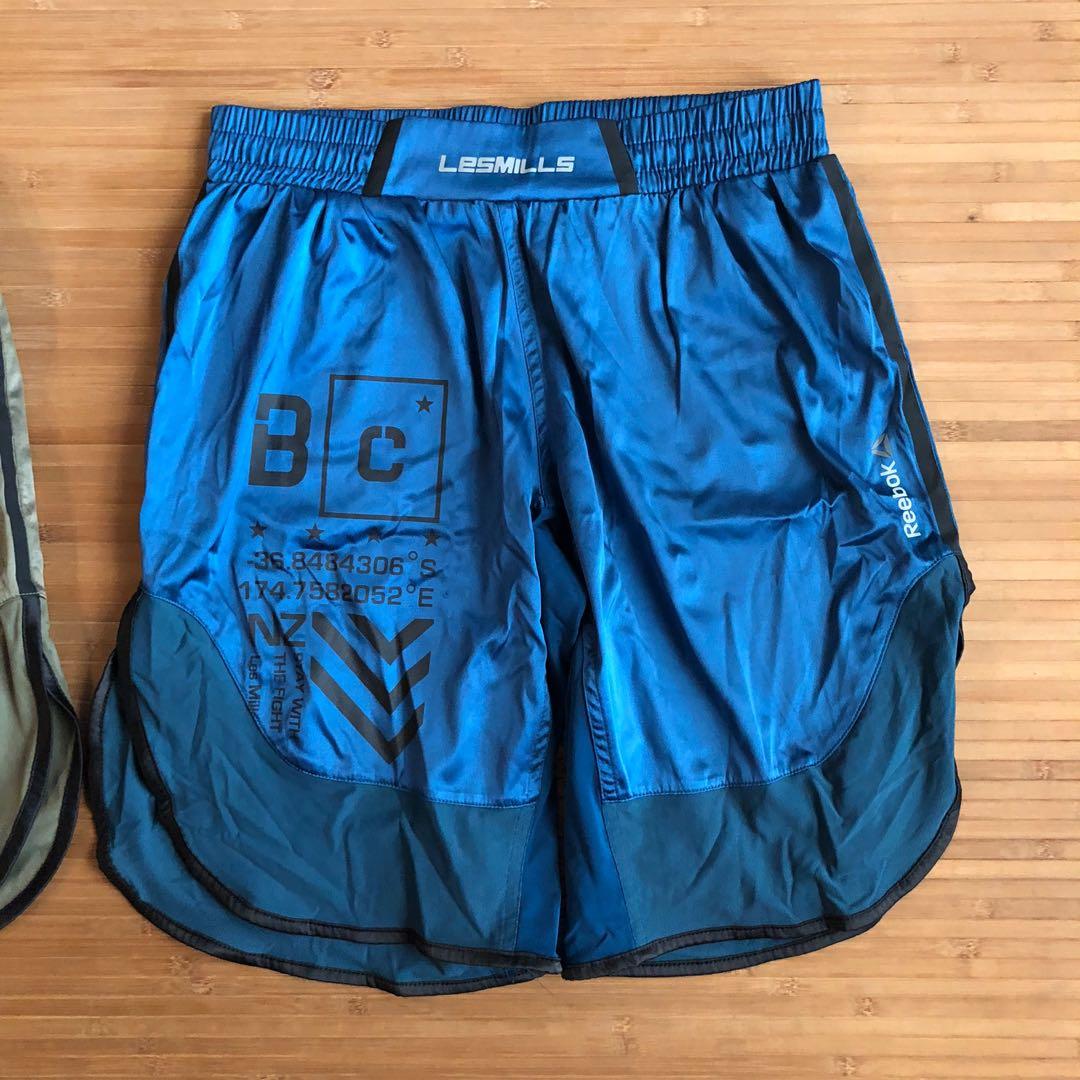 Les mills top body combat shorts