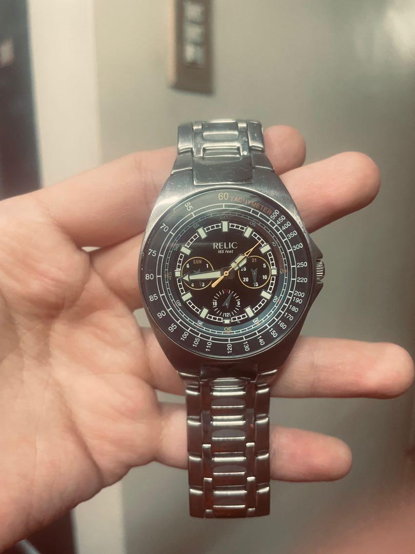 Relic wrist discount watch price