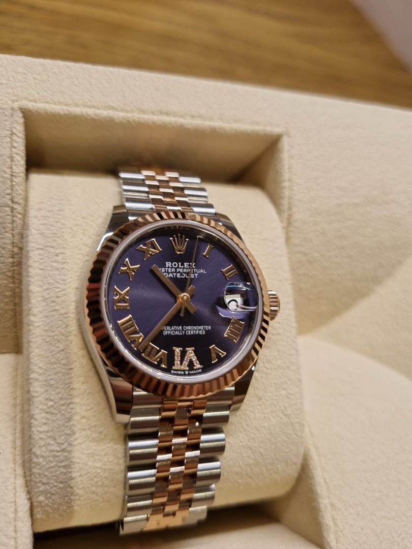 rolex aubergine TGS A.A