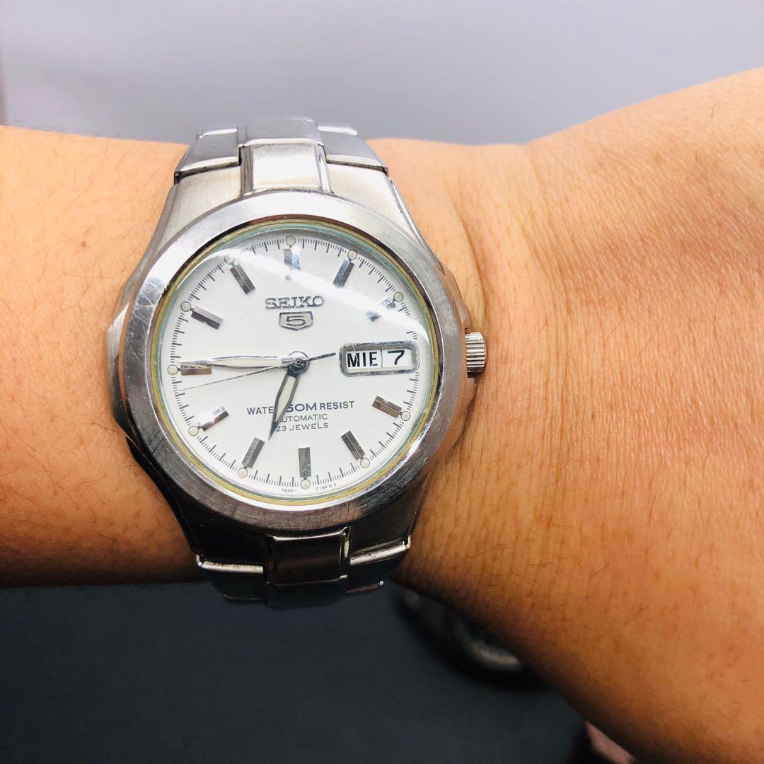 Seiko 5 7S36A automatic, Luxury, Watches on Carousell