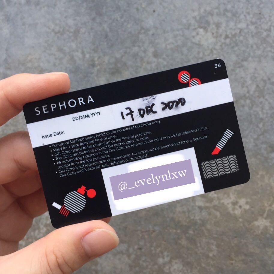 Sephora RM60 gift card, Tickets & Vouchers, Store Credits on ...