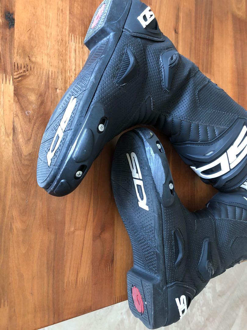 SIDI PERFORMER AIR boots sz 44 9.5 10 Motorcycles Motorcycle