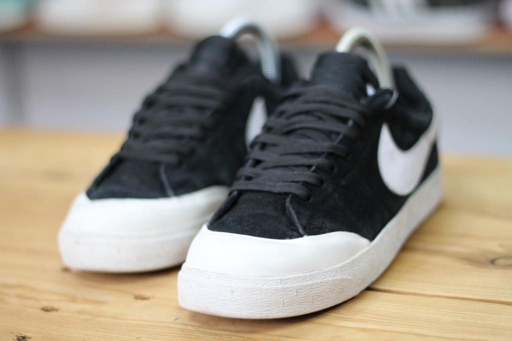Nike blazer discount low toe cap