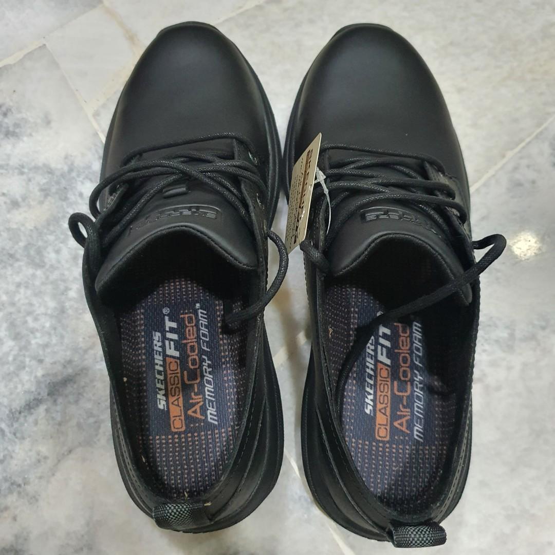Skechers Harsen Artson Black Men shoes UK 8 US 9, Men's Fashion, Footwear, Dress shoes on Carousell