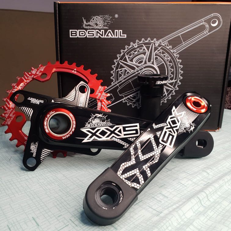 Snail crankset outlet