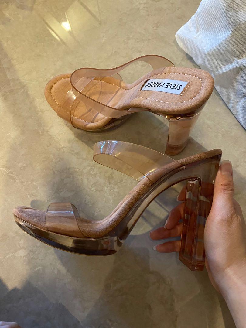 Steve madden glassy clear on sale