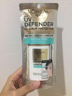 Sunscreen loreal uv defender matte & fresh