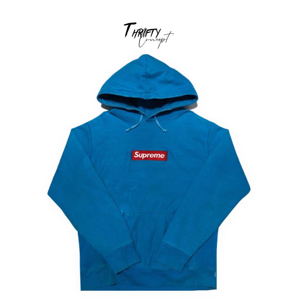 Supreme hoodie royal blue off/legit, Men's Fashion, Coats, Jackets and  Outerwear on Carousell