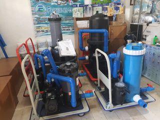 Swimming Pool Pump and Filter Set ready to use heavy duty