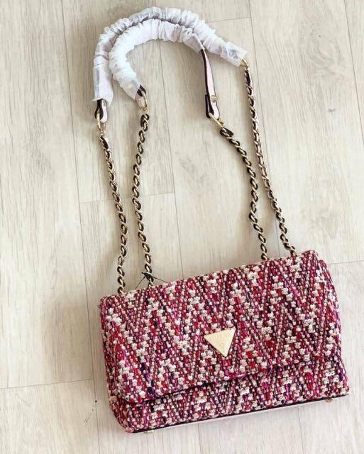 guess glitter purse