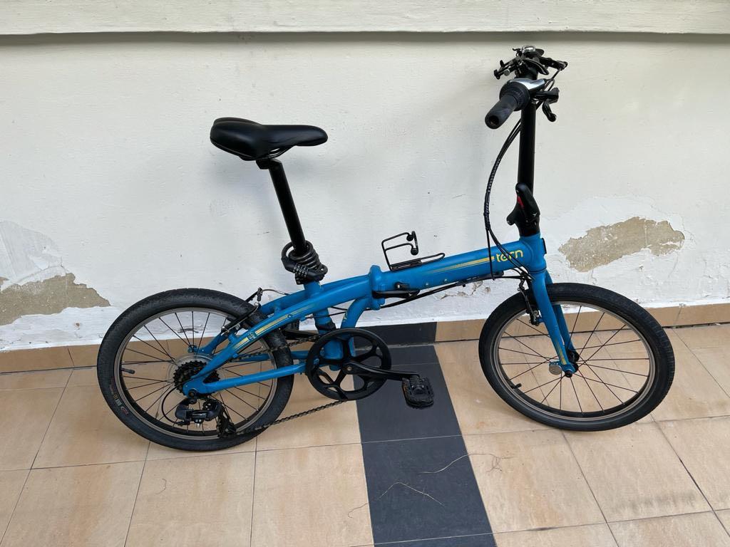 Tern Link C8 Blue 1 Year Old