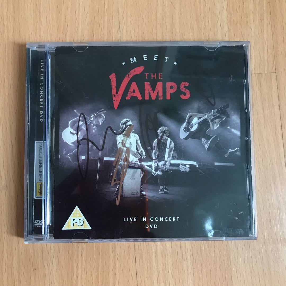 signed　vamps　CDs　concert　on　Hobbies　Music　DVDs　live　official,　Media,　album　Toys,　in　The　Carousell