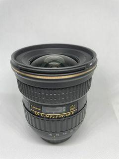 Tokina 11-16 F2.8 Nikon DXII