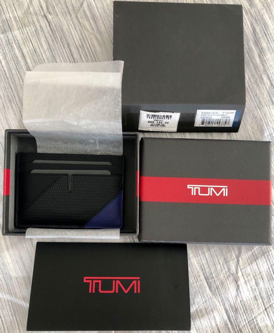 Tumi nassau slim top card case