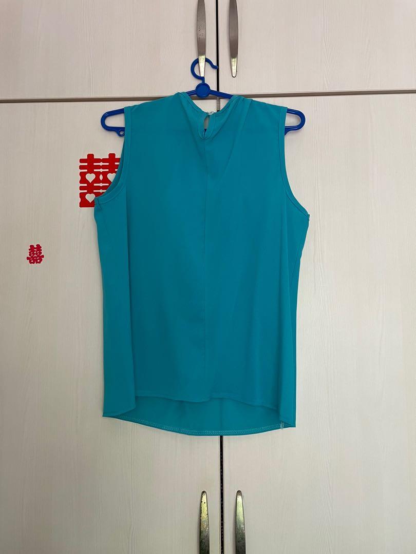 Ora Top in Turquoise