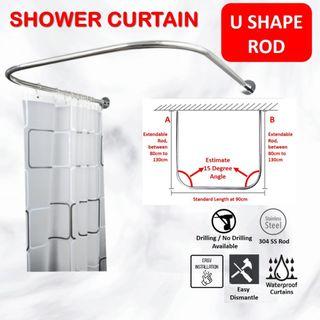 ikea fitting room curtains block out curtains majgull furniture home living bathroom kitchen fixtures on carousell