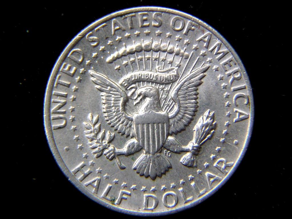 鎳幣-United States-1972年美國甘迺迪總統像大鷹國徽1/2圓(Dollar)鎳幣, 興趣及遊戲, 收藏品及紀念品, 錢幣-  Carousell